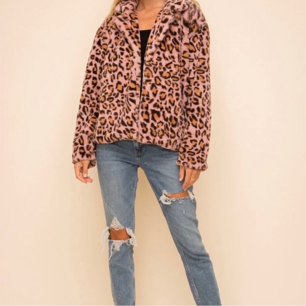 Leopard Fur Jacket - Picture 6 of 12